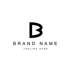 Obraz premium Custom Vector Letter B Logo Design