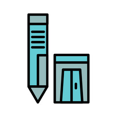 Pencil Sharpener Icon Design