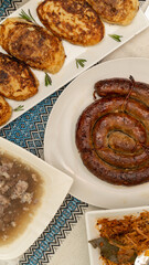 sausage and potatoes