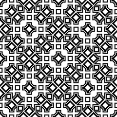 Seamless models. Modern stylish texture. Monochrome, simple. Vector.