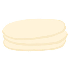 cute bread hand drawn