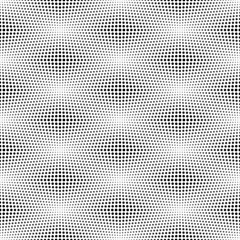 Vector seamless models. The composition of regularly repeating points, circles. Monochrome, simple.