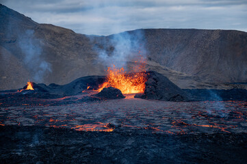 Volcano in Iceland