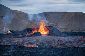 Volcano in Iceland