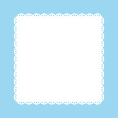 レースのフレーム素材