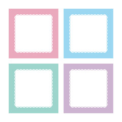 レースのフレーム素材