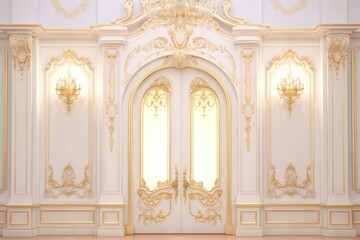 Obraz premium classic and vintage luxury wall backdrop
