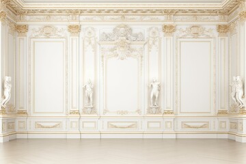 Obraz premium classic and vintage luxury wall backdrop