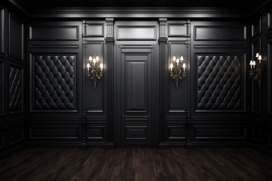 classic and vintage luxury wall backdrop