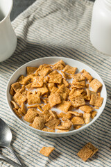 Sweet Crunchy Cinnamon Breakfast Cereal
