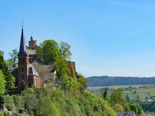 Frühlingszeit in Saarburg an der Saar