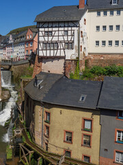 Die Stadt Saarburg an der Saar