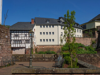 Die Stadt Saarburg an der Saar