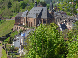 Die Stadt Saarburg an der Saar