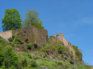 Die Stadt Saarburg an der Saar