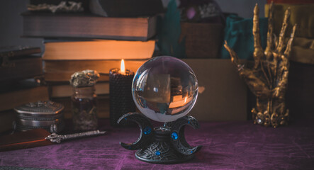 Fortune telling and magic rite for a love, attracting husband, partner or relationship  