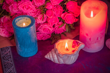 Fortune telling and magic rite for a love, attracting husband, partner or relationship  