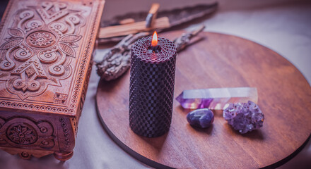 Fortune telling and magic rite for a love, attracting husband, partner or relationship  
