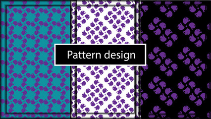 Colorful  vector collection of patterns. Fashion design  stylish textures.