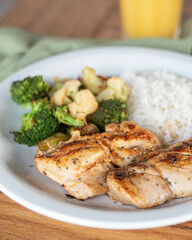 chicken with vegetables