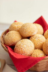 pão de queijo escaldado