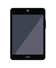 Smart phone vector illustrator .A smartphone is a portable computer device .Audio recording, Front cameras vector design