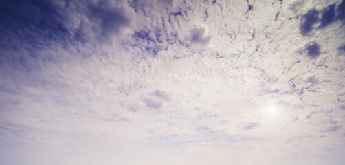 Beautiful sky morning