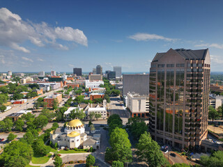 Fototapeta na wymiar Columbia, South Carolina, USA Downtown Cityscape