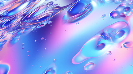 Abstract background texture of Oil or Petrol liquid flow, liquid metal close-up. Liquid waves and stains. Oil marble trendy dynamic art with glowing effect. bright color fluid art 3d render.