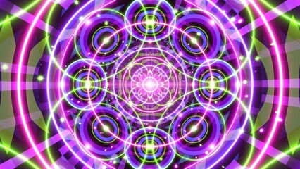 Fantastic Spiritual meditation vj background