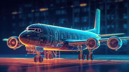 Building the Skies Aerospace Engineering and Technology in Airplane Blueprint and Manufacturing