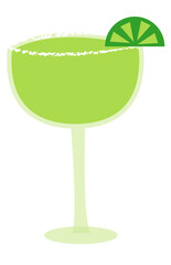 margarita over white