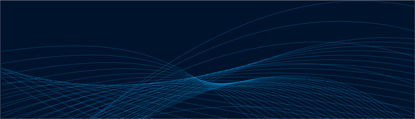 Abstract flow linear fluid wavy shape .Striped linear pattern . Music sound wave . Vector illustration