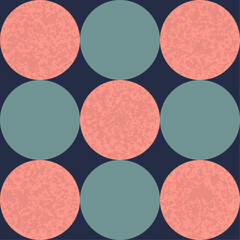 Textured Circle In A Square 