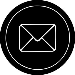 New mail icon vector symbol design illustration