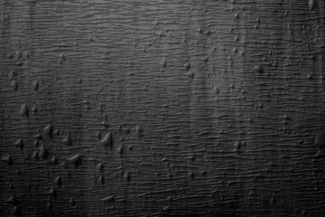 black and white raindrops on a surface Generative AI