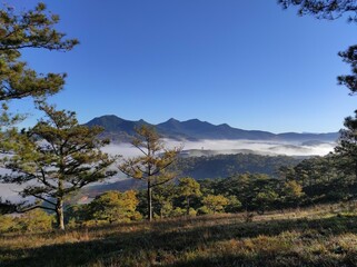 autumn in the mountains