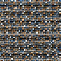 200 Mosaic Tiles: A classic and timeless background featuring mosaic tiles in bold and muted colors that create a traditional and elegant atmosphere3, Generative AI