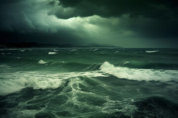 Obraz premium Storms And Hurricanes Ai Generative