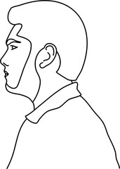 Man Outline Illustration