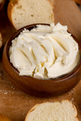 fresh soft cheese for cooking different types of food