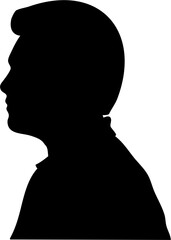 Man Silhouette Illustration