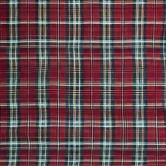 Fototapeta premium 211 Tartan: A classic and timeless background featuring tartan pattern in bold and muted colors that create a traditional and cozy atmosphere4, Generative AI