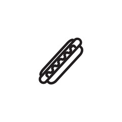 Fast Food Hot Outline Icon