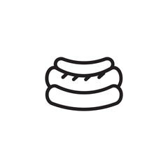 Fast Food Hot Outline Icon