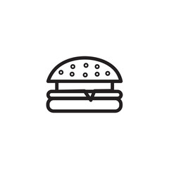Fast Food Hot Outline Icon