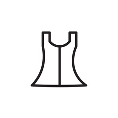 Fashion Shirt Wear Outline Icon