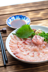 日本の刺し身　和食イメージ