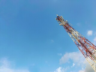 Internet network transmitter tower