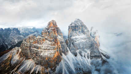up in the mountain